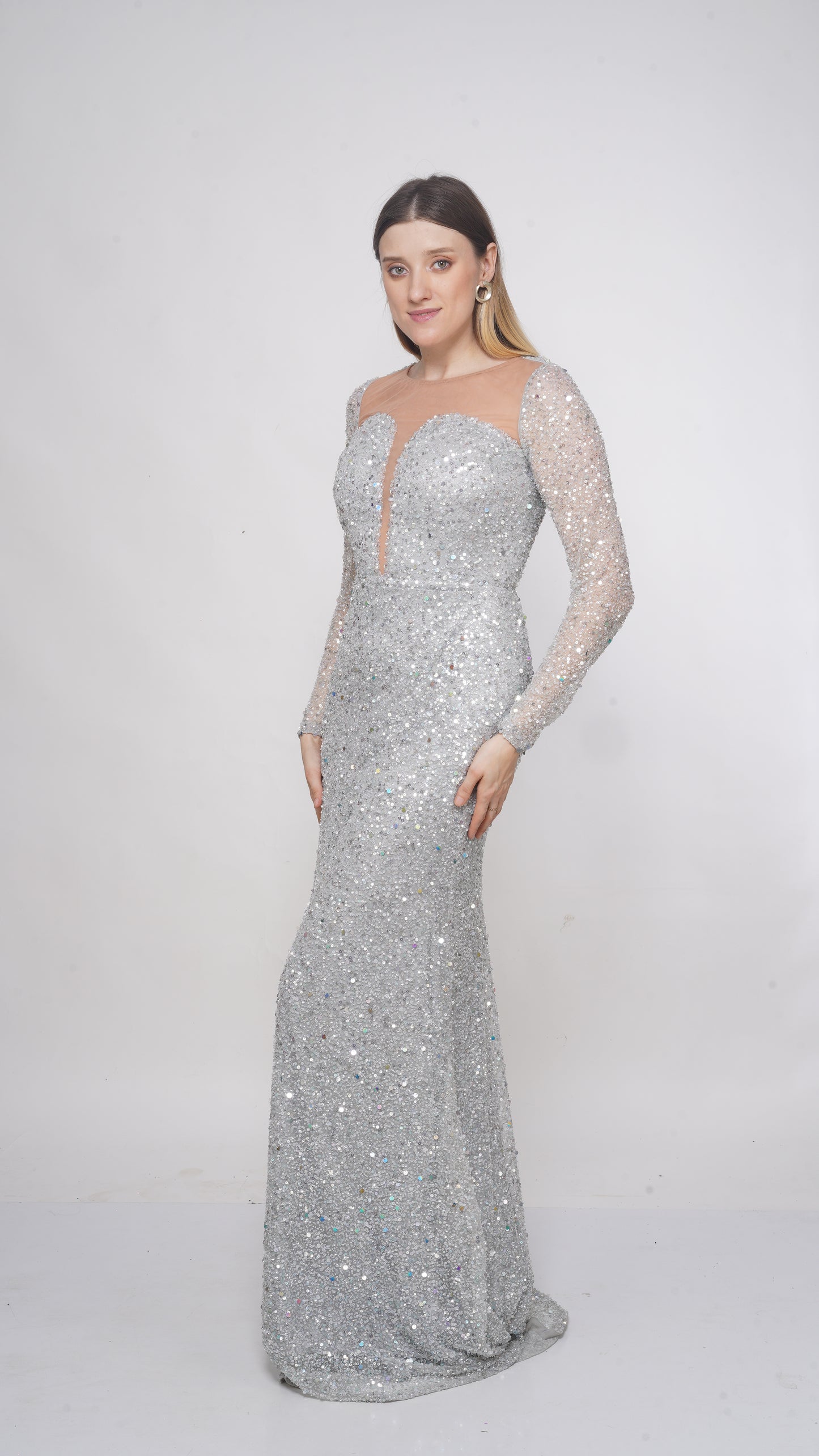 Galaxy Evening gown by shayne bridals designed by shane