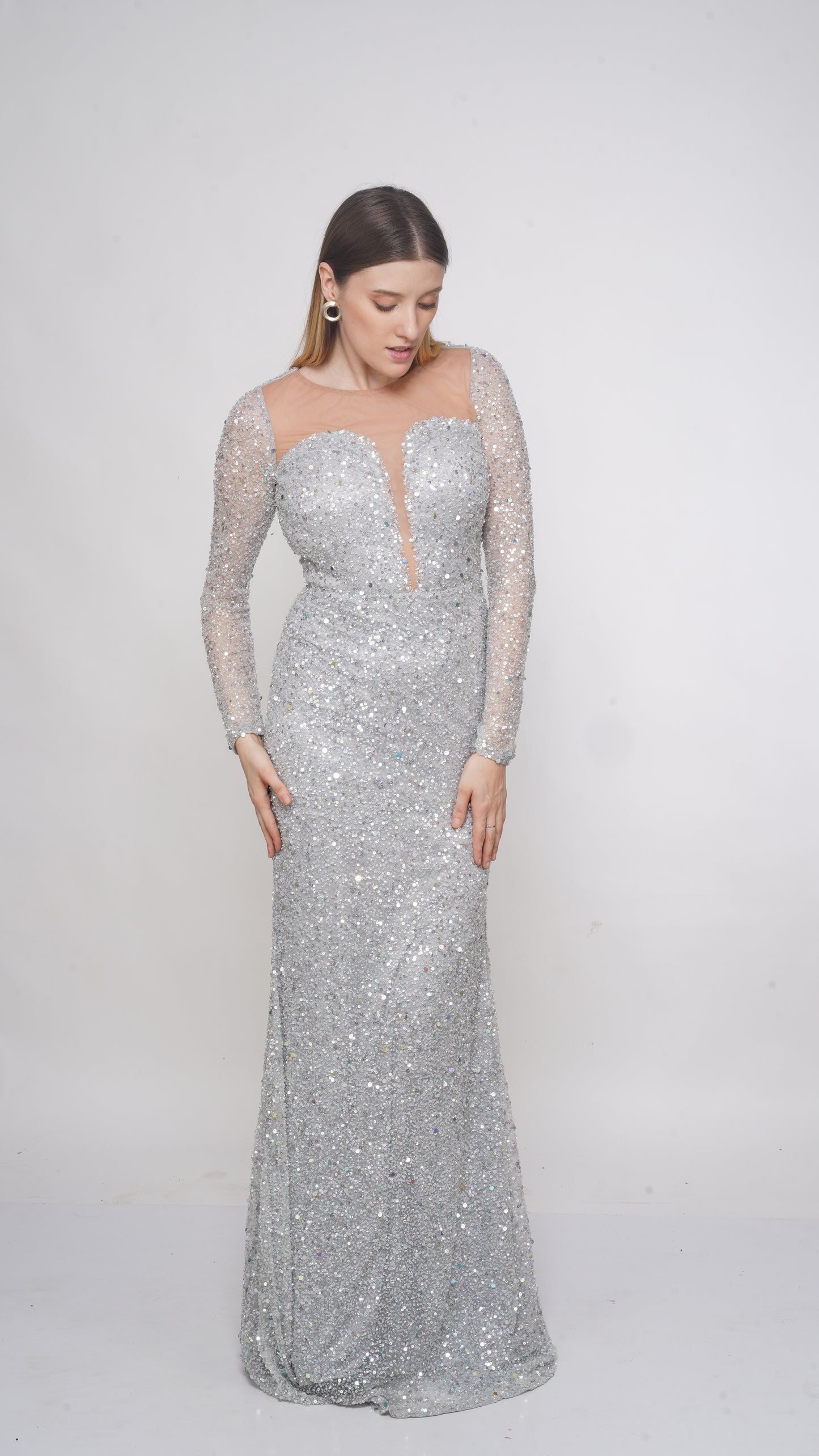 Galaxy Evening gown by shayne bridals designed by shane