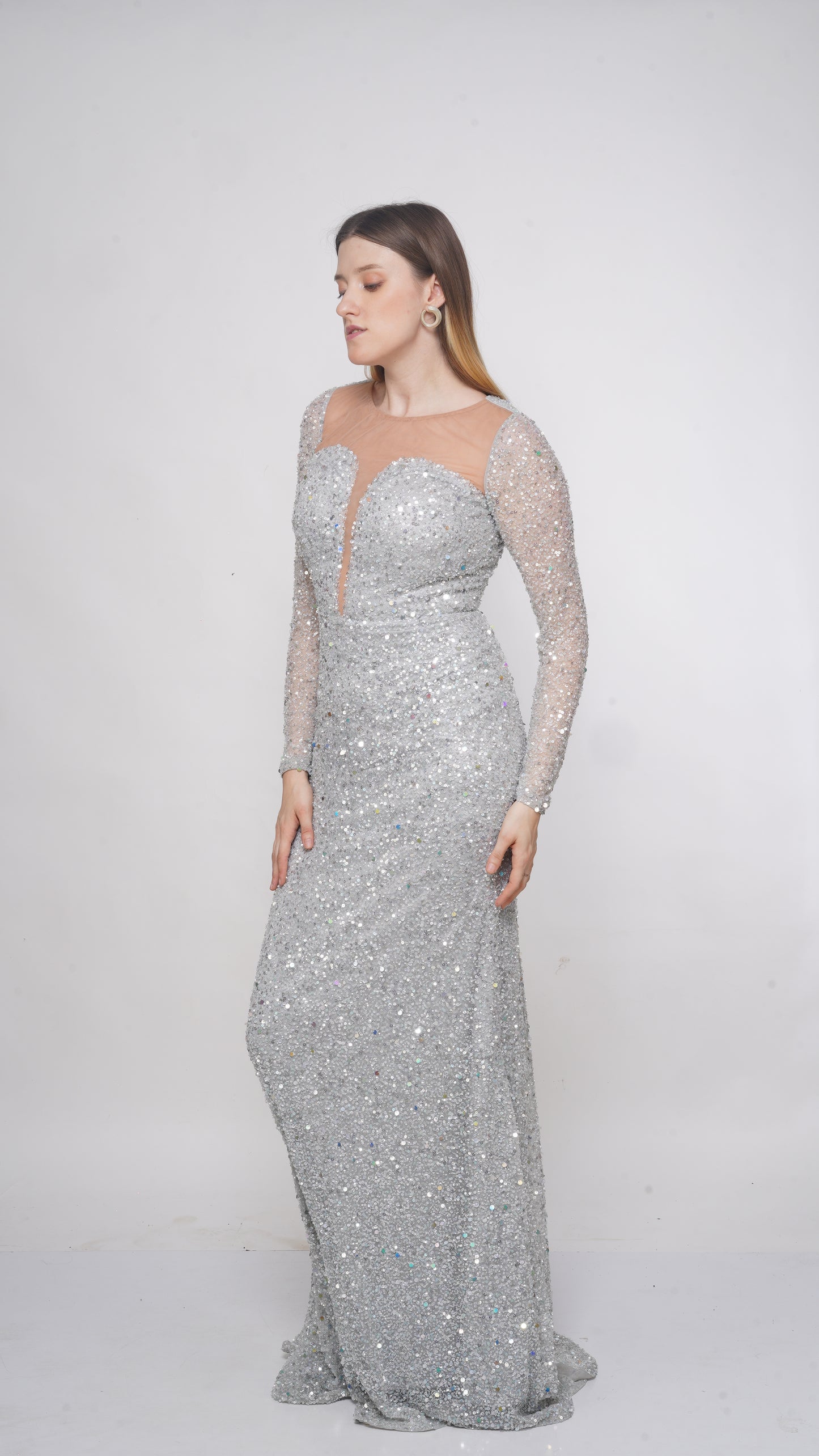 Galaxy Evening gown by shayne bridals designed by shane