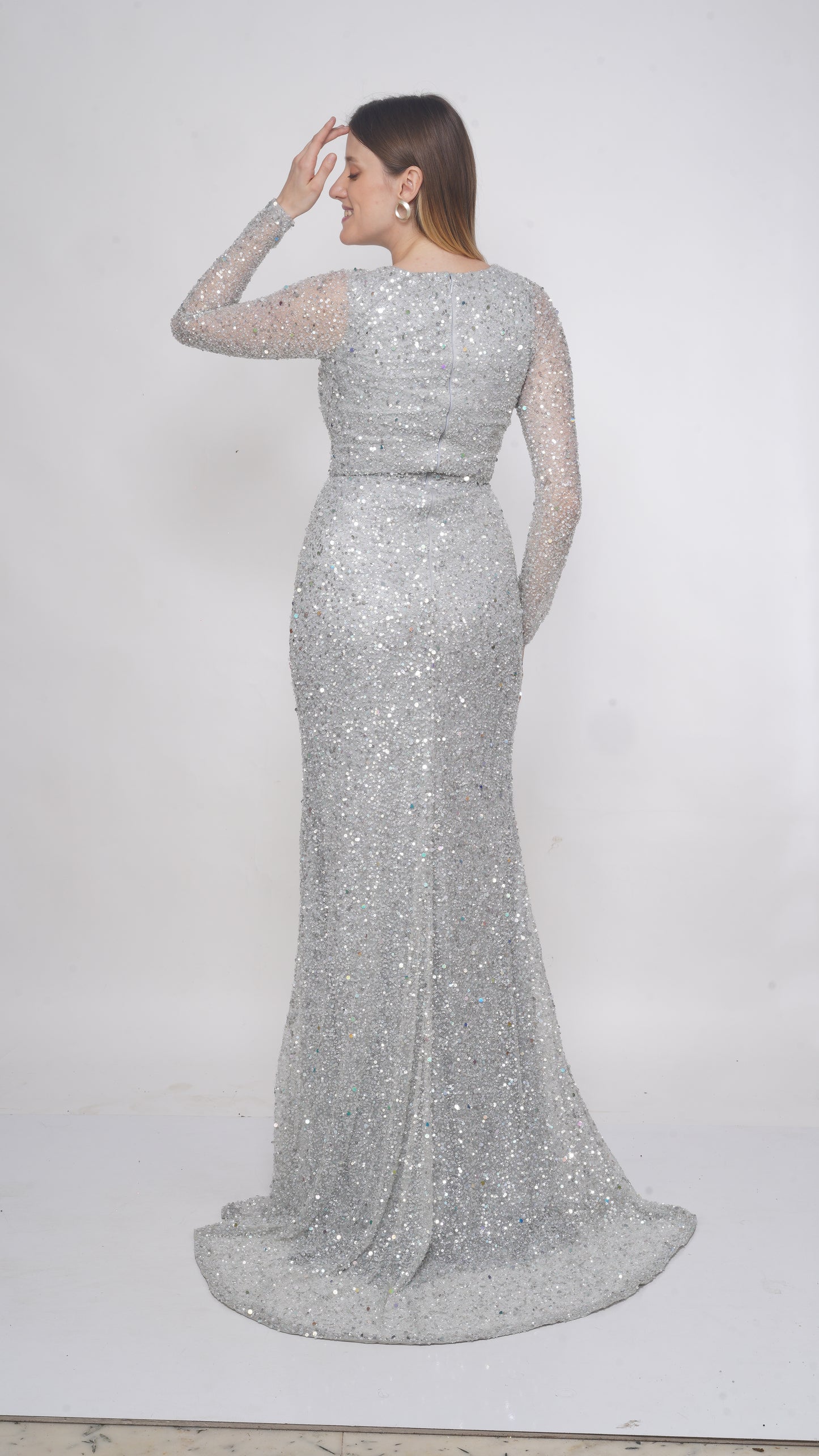 Galaxy Evening gown by shayne bridals designed by shane