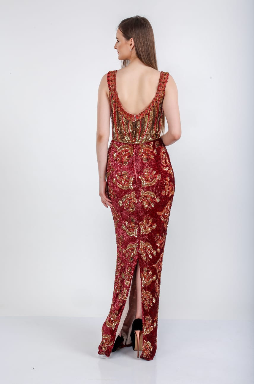 Julie Evening Gown By shayne Bridals designed by shane
