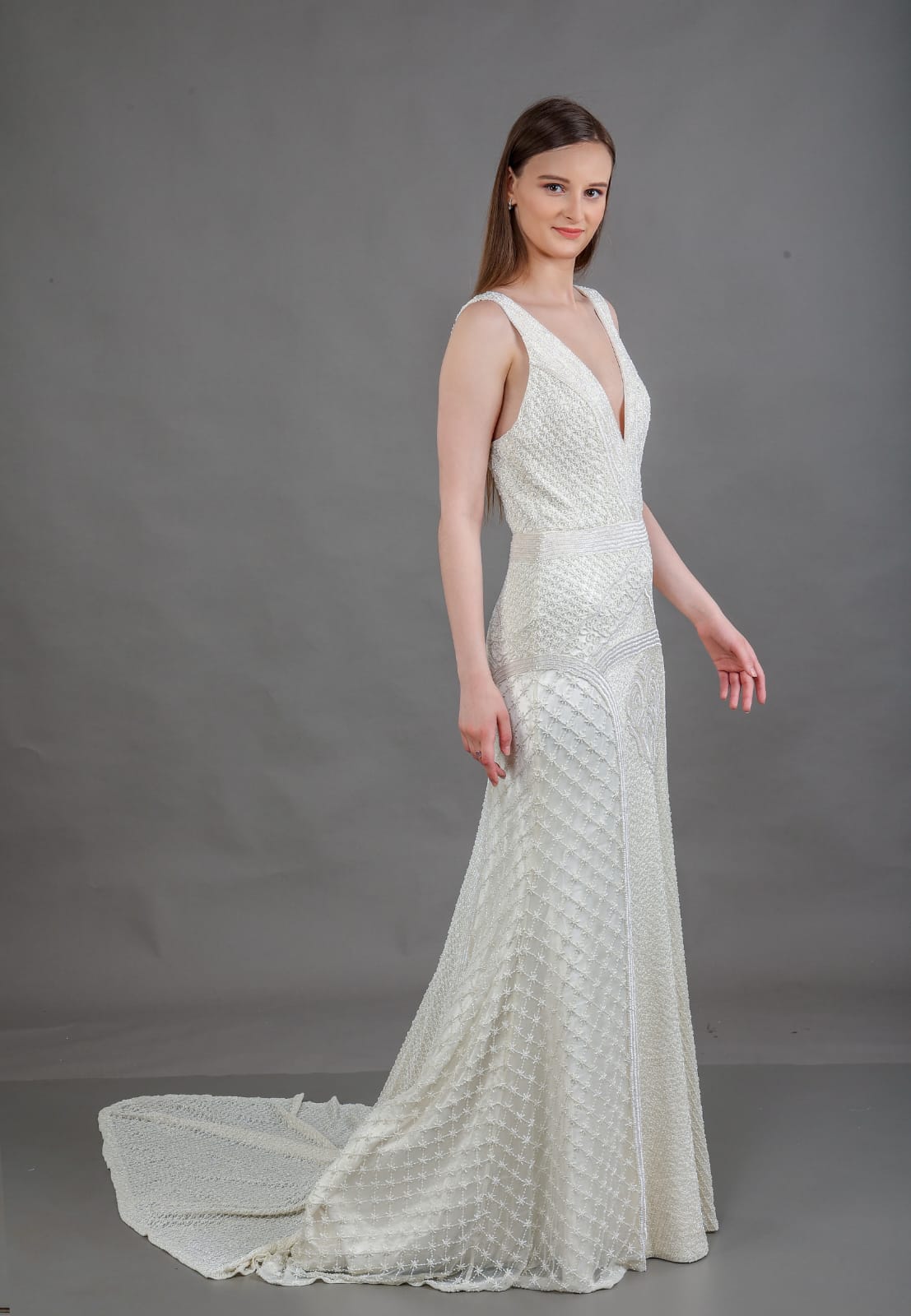 Dolina Bridal Gown Elegant Hand-Beaded Dress Shayne Bridals Dolina Bridal Gown Elegant Hand-Beaded Dress Shayne Bridals