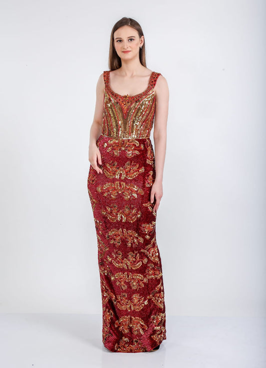 Julie Evening Gown By shayne Bridals designed by shane